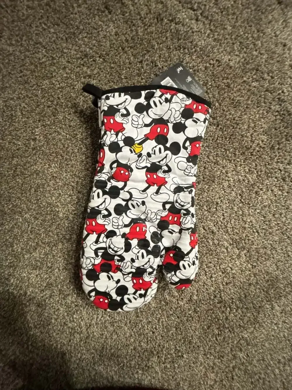 Disney Oven Mitts Heat Resistant – Set of 2 Cotton Kitchen Mitts with Silicone